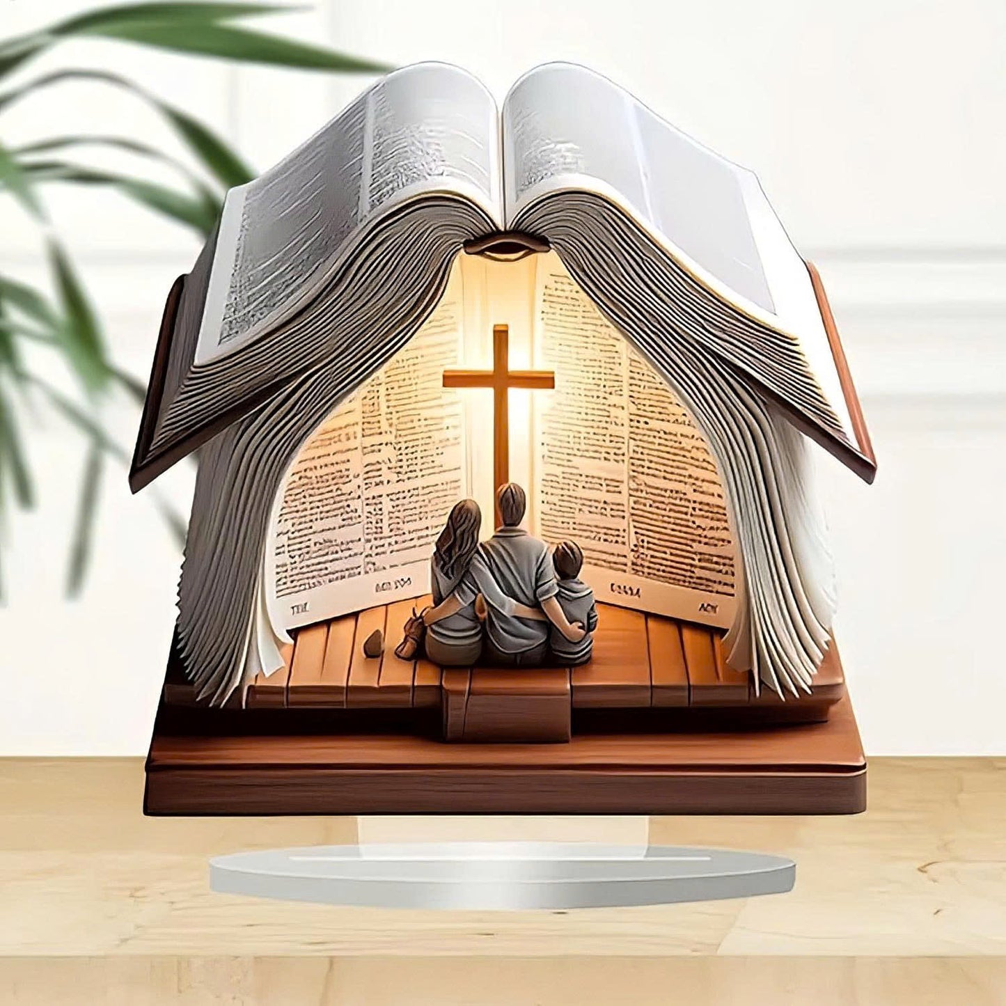 Jesus Night Light Christian Night Light Bible Cross Lamp Decor Bohemian