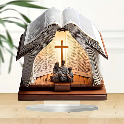 Jesus Night Light Christian Night Light Bible Cross Lamp Decor Bohemian